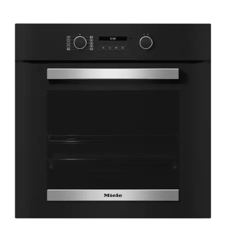 Miele תנור בנוי פירוליטי 60 ס"מ 76 ליטר חיבור WI-FI גימור שחור משולב נירוסטה  תוצרת Miele דגם H 2467 BP ACTIVE
