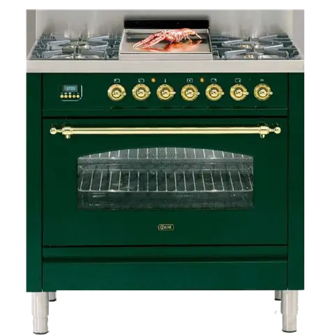La Cucina תנור משולב 90 ס"מ נוסטלגי La Cucina דגם PN90
