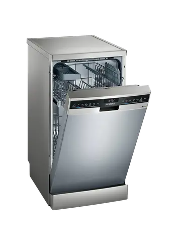 Siemens מדיח כלים עצמאי צר 45 ס"מ כסוף תוצרת Siemens דגם SR23HI48KE
