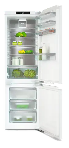 Miele מקרר אינטגרלי מקפיא תחתון 60 ס''מ NO-FROST FlexiLight2.0 טריקה שקטה תוצרת Miele דגם KFN 7764 C Premium