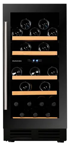 DUNAVOX מקרר יין אינטגרלי מתחת לשיש 82 ס"מ 32 בקבוקים מבית Dunavox דגם DAUF-32.78