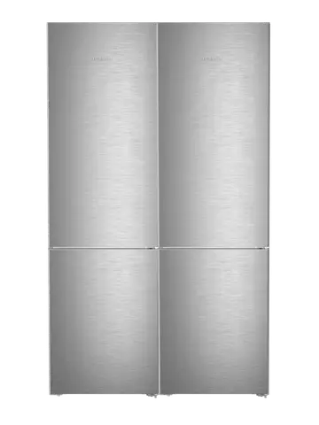 Liebherr מקרר 120 ס"מ 2 מטר גובה מקפיא תחתון 720 ליטר NoFrost נירוסטה SmartSteel תוצרת LIEBHERR דגם SBS 5723 SD
