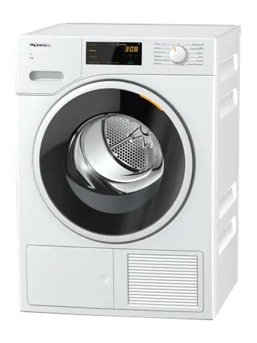 Miele מייבש כביסה 8 ק"ג קונדנסור עם משאבת חום EcoSpeed מבית  MIELE דגם TWC 640 WP