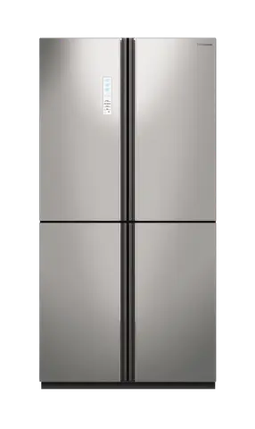 Hisense מקרר 4 דלתות נירוסטה אינוורטר עם יצרן קרח מבית Hisense דגם RQ82SGKI