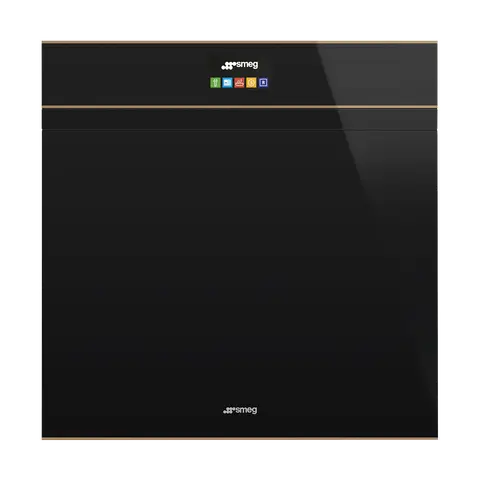 SMEG תנור פירוליטי 60 ס"מ ידית נשלפת מסדרת Dolce Stil Novo תוצרת SMEG דגם SFP6604PNRE