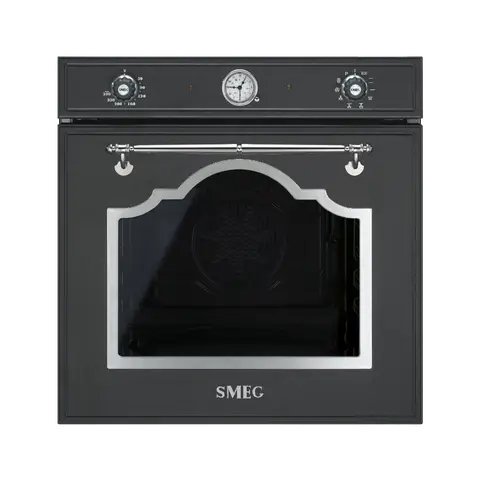 SMEG תנור פירוליטי שחור פחם 60 ס"מ מסדרת Cortina תוצרת SMEG דגם SFP750AX