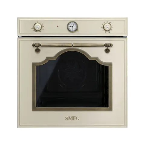 SMEG תנור פירוליטי צבע קרם 60 ס"מ מסדרת Cortina SMEG דגם SFP750PO