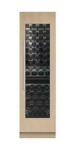Fisher & Paykel מקרר יין אינטגרלי 61 ס"מ 91 בקבוקים  Column סדרה 11 Dual Zone תוצרת FISHER&PAYKEL דגם RS6121VR2K1