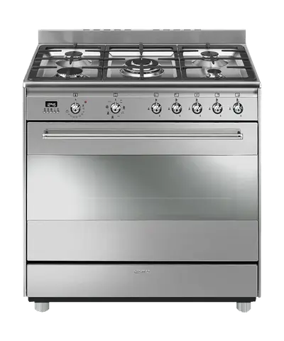 SMEG תנור משולב 90 ס"מ נירוסטה תוצרת SMEG דגם SSA91MAX9