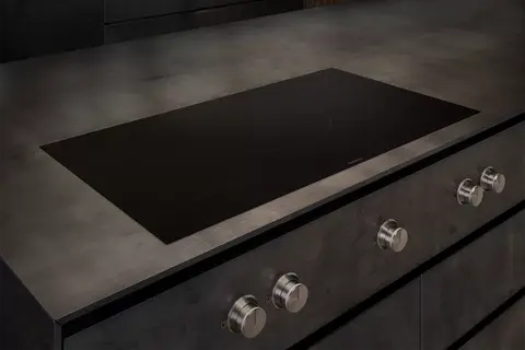 GAGGENAU כיריים אינדוקציה 90 ס"מ Flex התקנה שטוחה מתגים קדמיים סדרה 400 תוצרת GAGGENAU דגם VI492103