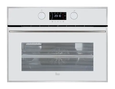 Teka תנור בנוי משולב מיקרוגל 45 ס"מ לבן Teka´s WISH דגם HLC 844CWH