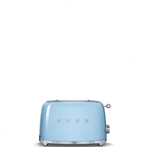 SMEG מצנם לשתי פרוסות, כחול פסטל,מסדרת 50's Retro Styleתוצרת SMEG דגם TSF01PBEU