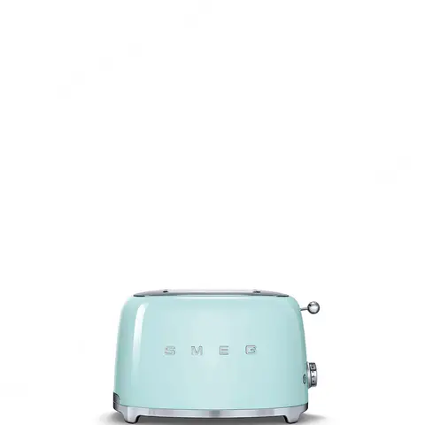 SMEG מצנם לשתי פרוסות,צבע ירוק פסטל,מסדרת 50's Retro Style,תוצרת SMEG דגם TSF01PGEU