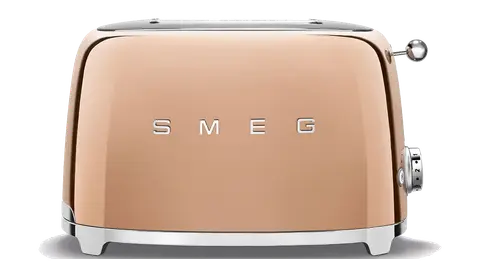 SMEG מצנם לשתי פרוסות,צבע ברונזה מבריק ,מסדרת 50's Retro Style,תוצרת SMEG דגם TSF01RGEU