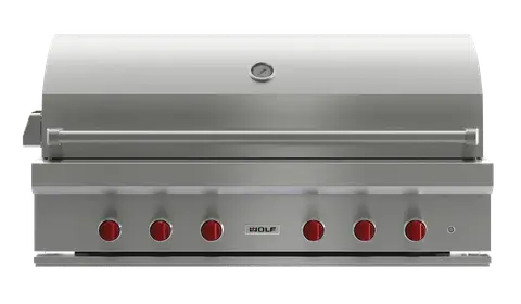 WOLF גריל גז יוקרתי למטבח חוץ 137 ס"מ 4 מבערים מבית WOLF דגם ICBOG54