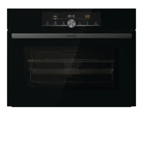 Gorenje תנור בנוי משולב מיקרוגל 45 ס''מ 50 ליטר ניקוי באדים AirFry+ גימור שחור מלא תוצרת Gorenje דגם BCM4547A10BG
