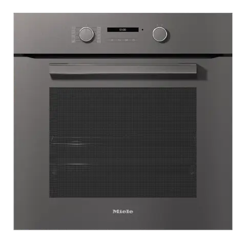 Miele תנור בנוי פירוליטי 60 ס"מ 76 ליטר סגירה ופתיחה שקטה חיבור WI-FI גימור אפור גרפיט תוצרת Miele דגם H 2861 BP Graphite Grey