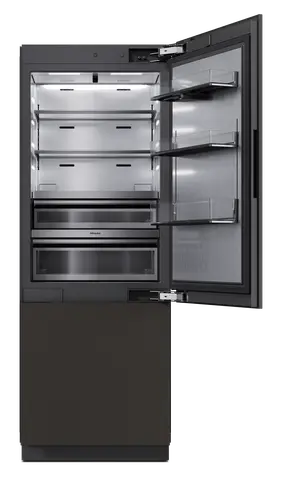 Miele מקרר אינטגרלי מקפיא תחתון 76 ס"מ IceMaker דלת Push2open סדרת MasterCool תוצרת Miele דגם KFMC 3834 R