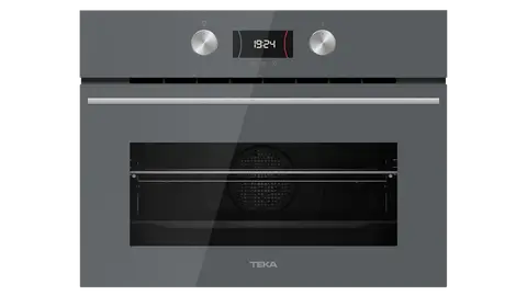 Teka תנור קומפקטי 45 ס"מ ניקוי באדים זכוכית אפורה סדרת URBAN תוצרת TEKA דגם HLC-8400 G