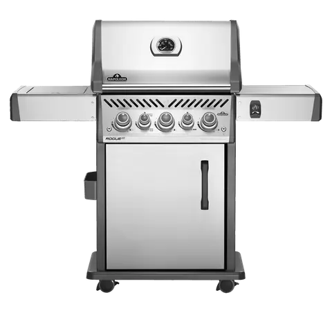 Napoleon גריל גז 140 ס"מ 3 מבערים עם כירת צד Sizzle Zone ומבער אחורי Infra-Red מבית Napoleon דגם ROGUE SE 425 נירוסטה