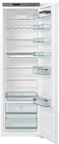 Gorenje מקרר אינטגרלי 60 ס"מ ללא מקפיא 301 ליטר מנוע אינוורטר תוצרת Gorenje דגם RI518EA1 תצוגה