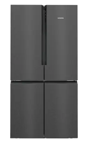 Siemens מקרר 4 דלתות 90.5 ס"מ Home Connect גימור נירוסטה שחורה תוצרת Siemens דגם KF96NAXEA
