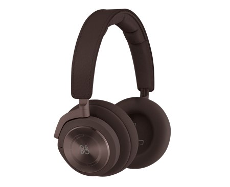 אוזניות פרימיום אלחוטיות עם מסנן רעשים אקטיבי צבע חום מבית Bang & Olufsen דגם Beoplay H9 Chestnut