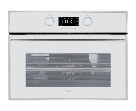 תנור בנוי משולב מיקרוגל 45 ס"מ לבן Teka´s WISH דגם HLC 844CWH