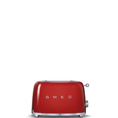 מצנם לשתי פרוסות, צבע אדום,מסדרת 50's Retro Styleמבית SMEG דגם TSF01RDEU