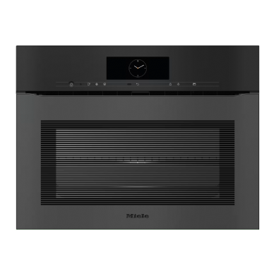 תנור שף משולב מיקרו 45 ס"מ ArtLine Touch2Open M-Touch מבית MIELE דגם H 7840 BMX Obsidian black matt