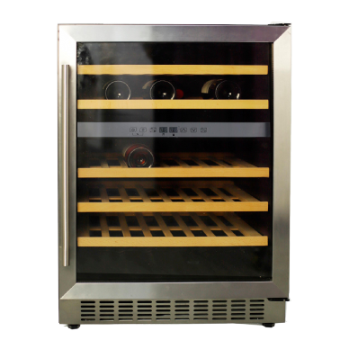 מקרר יין אינטגראלי DUAL ZONE עם מדפי עץ ל 46- בקבוקים מבית LA IMPERIAL דגם JCF-145S 