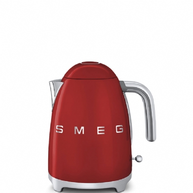 קומקום חשמלי בצבע אדום,מסדרת 50's Retro Style,מבית SMEG דגם KLF01RDEU