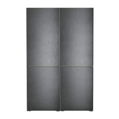 מקרר 120 ס"מ מקפיא תחתון 660 ליטר NoFrost נירוסטה שחורה מבית LIEBHERR דגם SBS 5223 BD