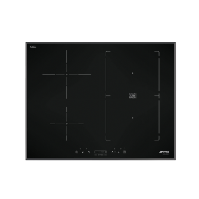 כיריים אינדוקציה 70 ס"מ,שחור,מבית SMEG דגם SIM570B