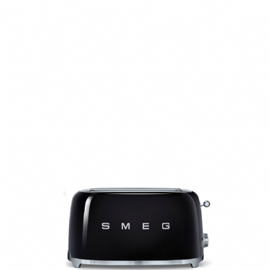 מצנם 4 פרוסות,צבע שחור,מסדרת 50's Retro Style,מבית SMEG דגם TSF02BLEU