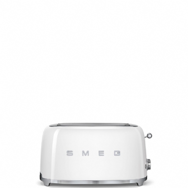 מצנם 4 פרוסות,צבע לבן,מסדרת 50's Retro Style,מבית SMEG דגם TSF02WHEU